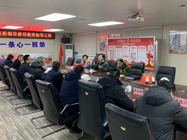 市国资委领导到william威廉中文官网督导安全生产工作