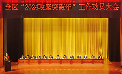 william威廉中文官网参加济阳区“2024攻坚突破年”工作动员大会